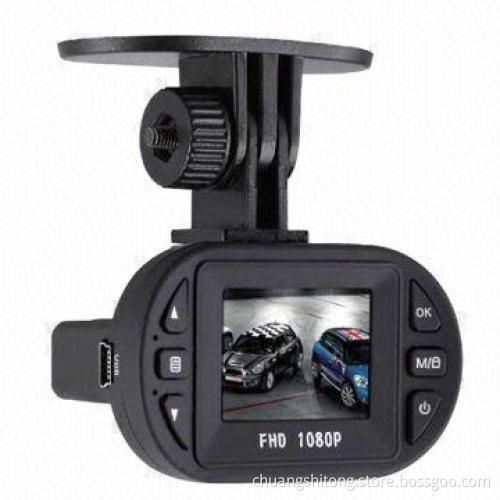 Manual Car Camera HD DVR, 1080p with USB Disk/PC Camera/G-sensor/SOS